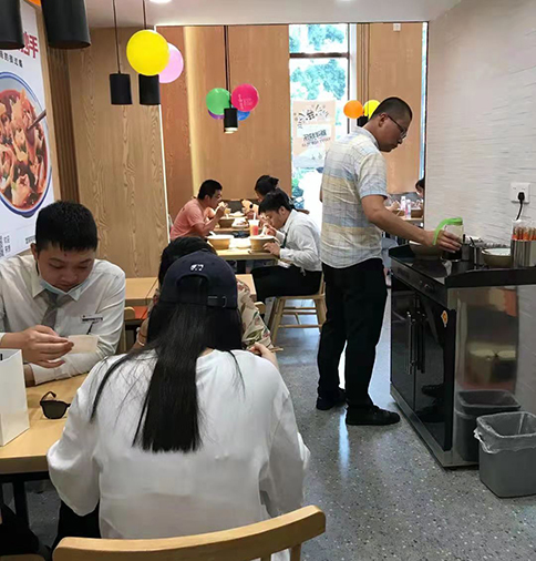 熱烈祝賀湖北武漢如意餛飩光谷金融港店盛大開(kāi)業(yè)