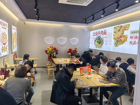 熱烈祝賀如意餛飩杭州富陽江連街店盛大開業！